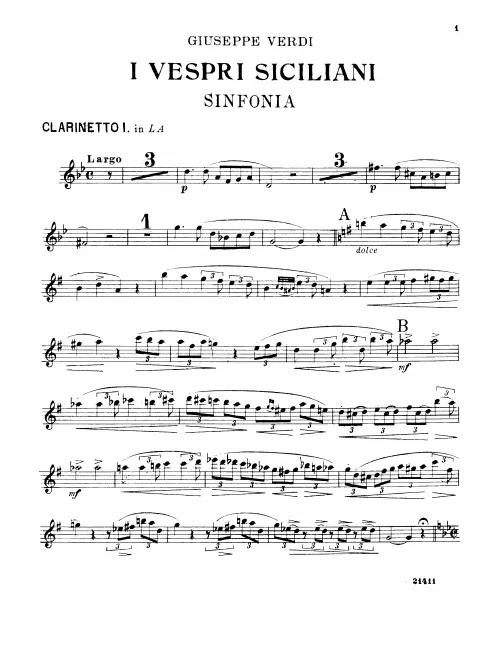 Clarinet 1 (A)