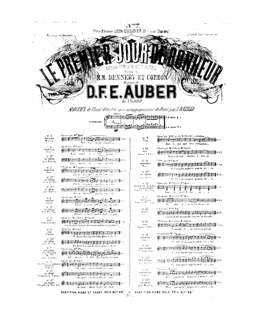 No.7, Les Djins-mélodie: "Ah! voici le nuit" (Act II, No.7b)