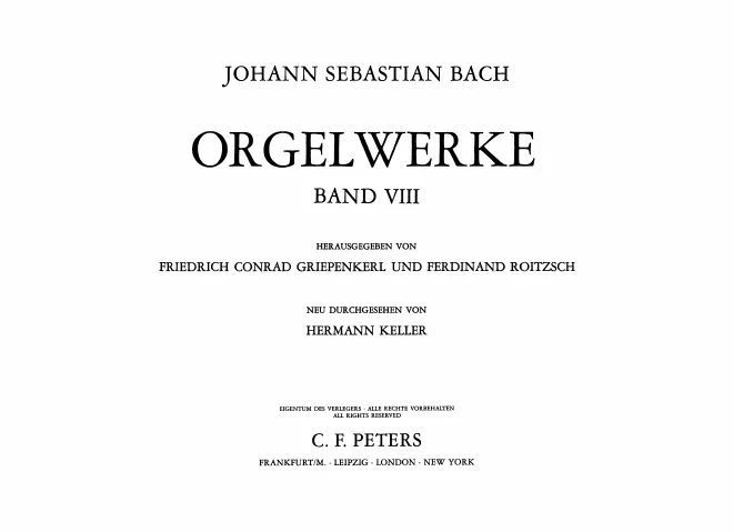 Band VIII (rev. Keller n.d.)