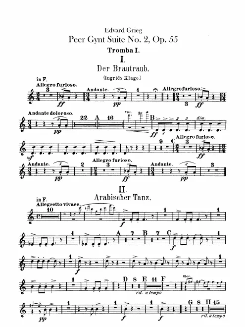 Trumpet 1, 2 (E/F)
