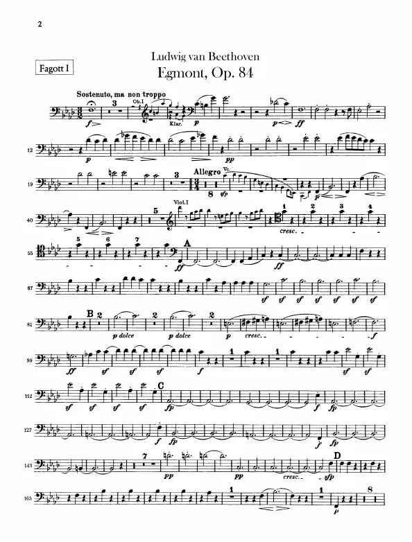 Bassoon 1, 2