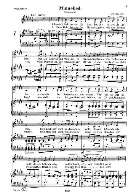 Complete Score (Medium Voice)
