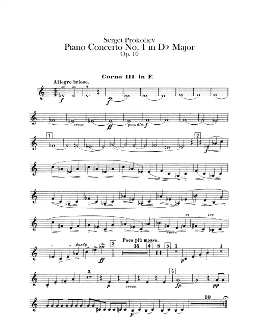 Horn 3 (F)
