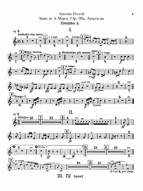 Trumpet 1, 2 (E, C)