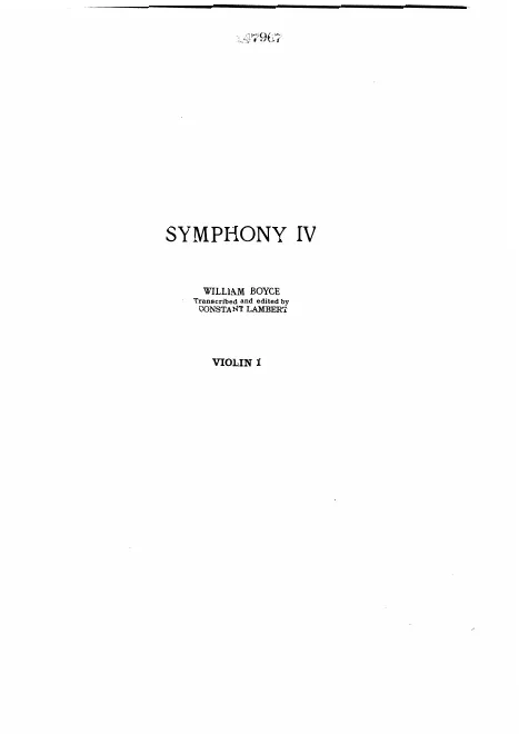 Violins I