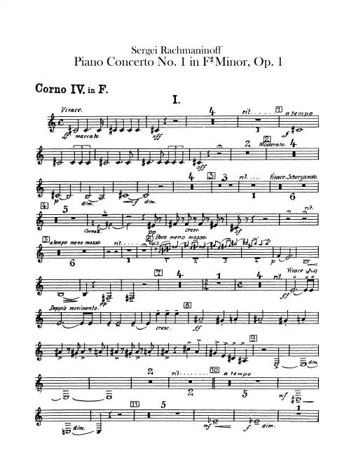 Horn 4 (F)