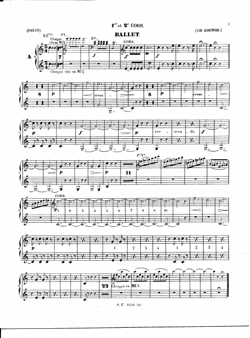 Horn 1/2 (E/E♭/G), 3/4 (C/B♭/D)