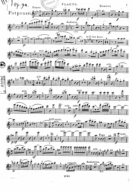 Complete Orchestra Parts