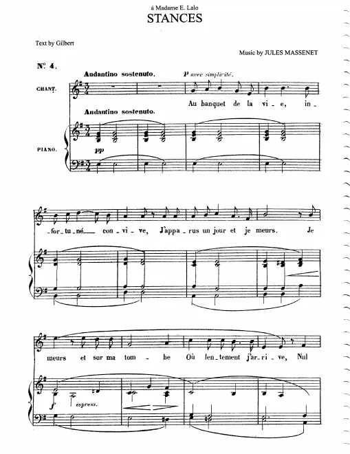 Complete Score (E minor: medium voice and piano)