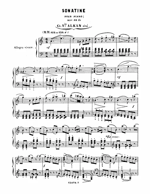 I. Allegro vivace
