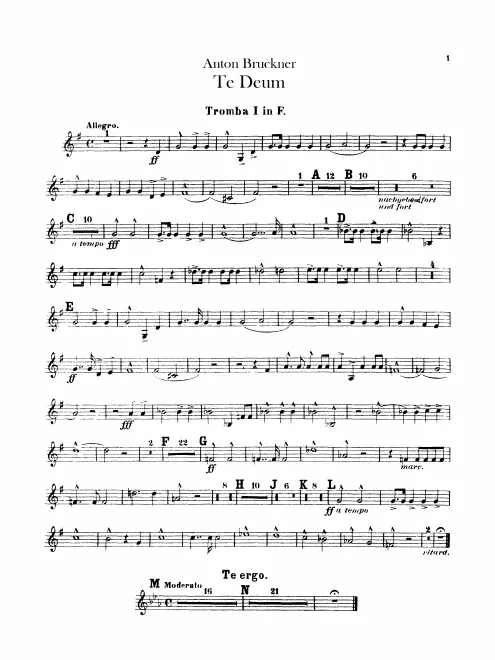 Trumpet 1, 2, 3 (F)