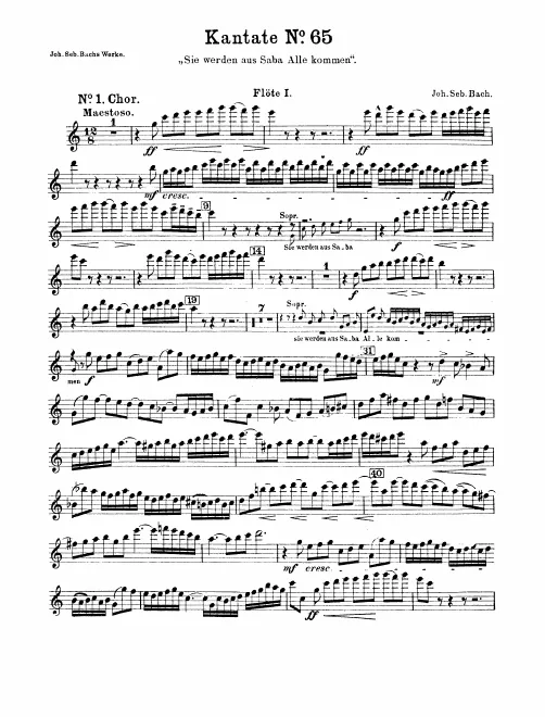 Flute 1, 2