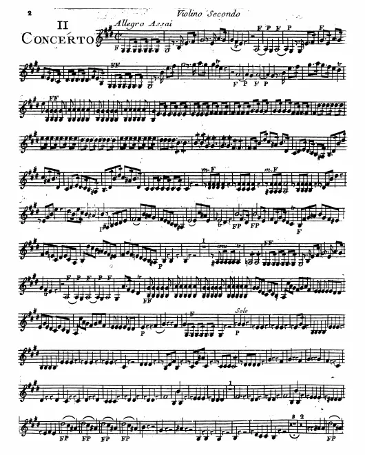 Violins II