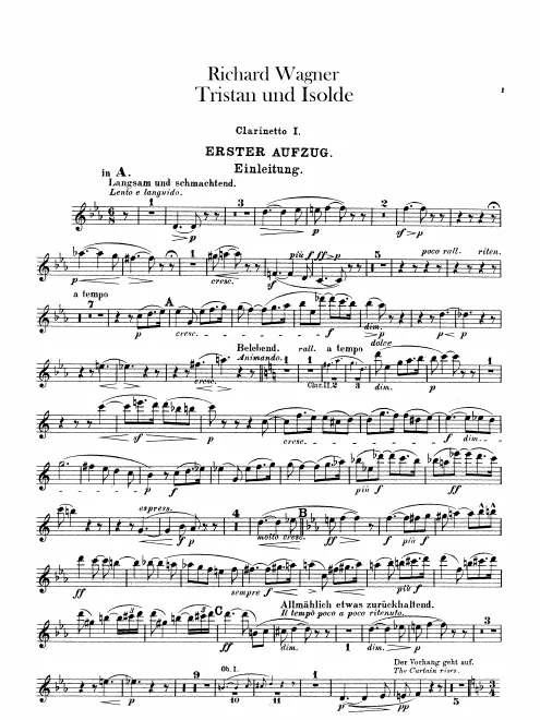 Clarinet 1 (A/B)