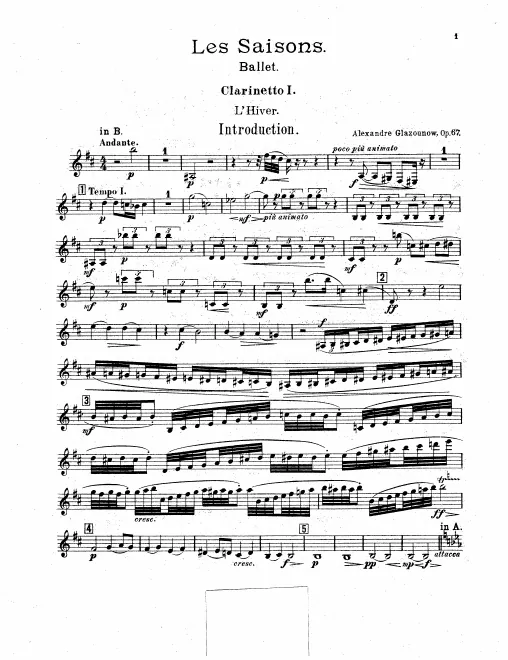 Clarinet 1