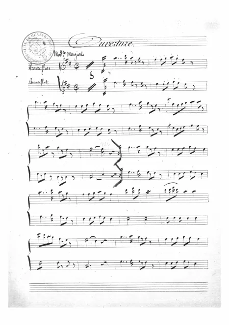 Flute 1/2 (2nd doubles Piccolo)
