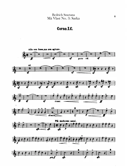 Horn 1, 2, 3, 4 (C)
