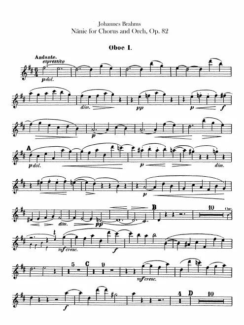 Oboe 1, 2
