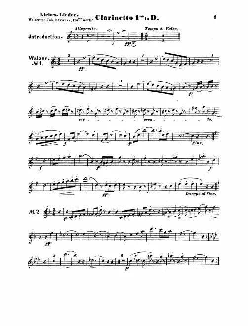 Clarinet 1 (D)