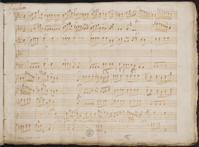 Act I, Sc.7. Aria of Oronte: Dal trono in cui t'aggiri