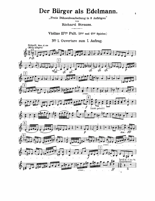 Violin 2 (Player 3/4)