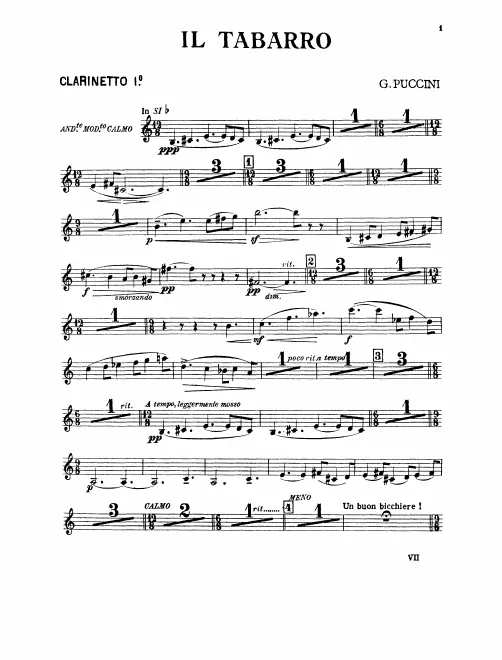 Clarinet 1 (B)