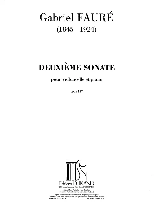 Complete Score and Cello Part
