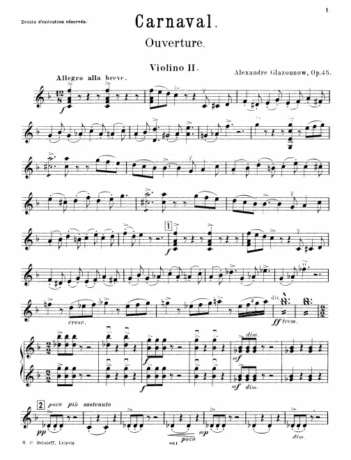 Violins II