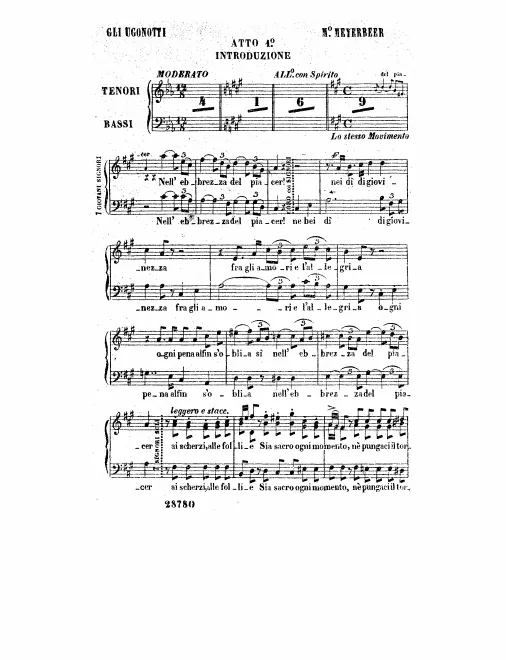 Tenors/Basses