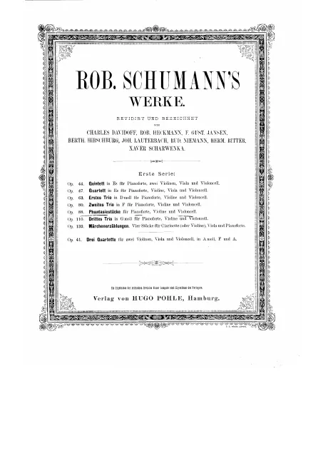 Piano score
