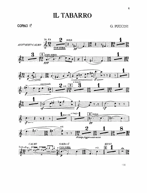 Horn 1 (F)