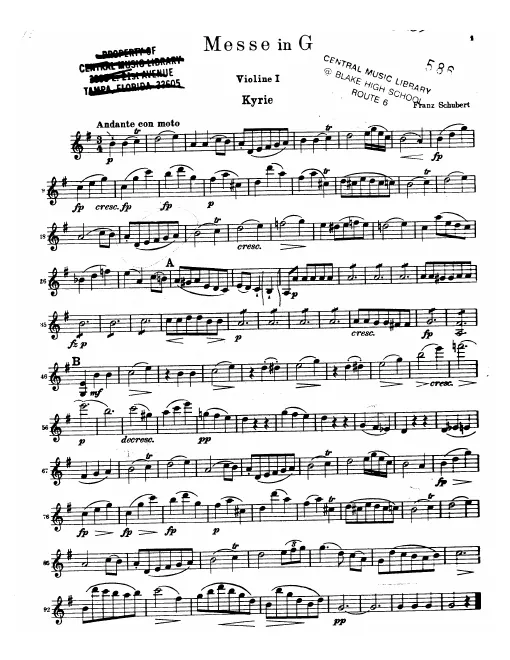 Violins I