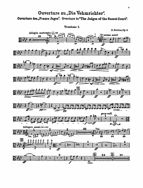 Trombone 1, 2, 3, Tuba 1, 2