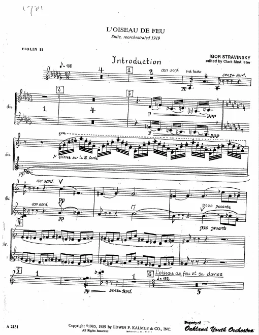 Violins II