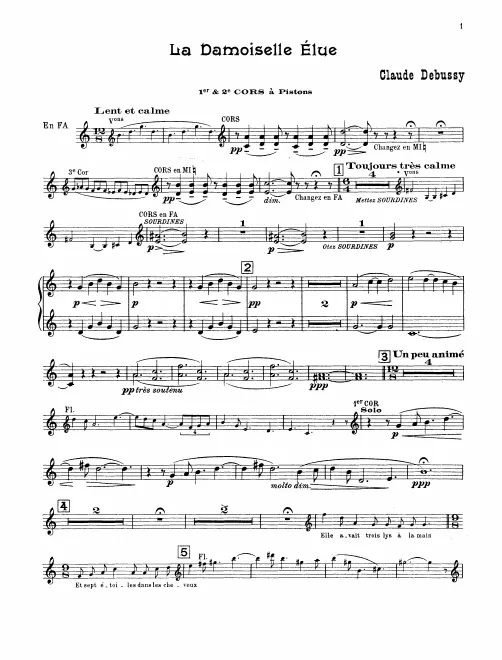 Horn 1/2, 3/4