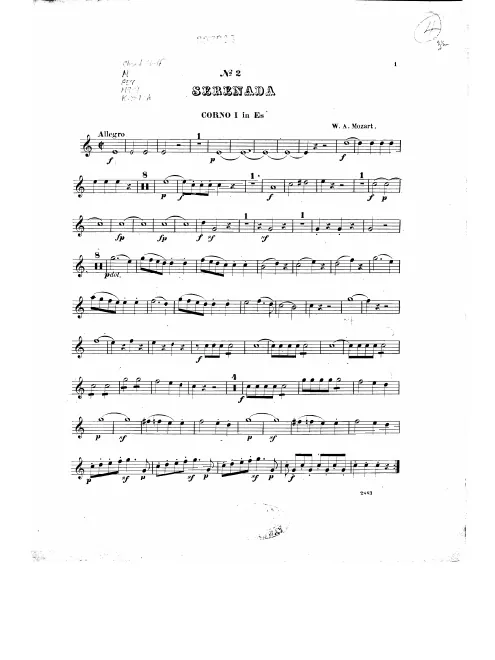 Horn 1 (E)