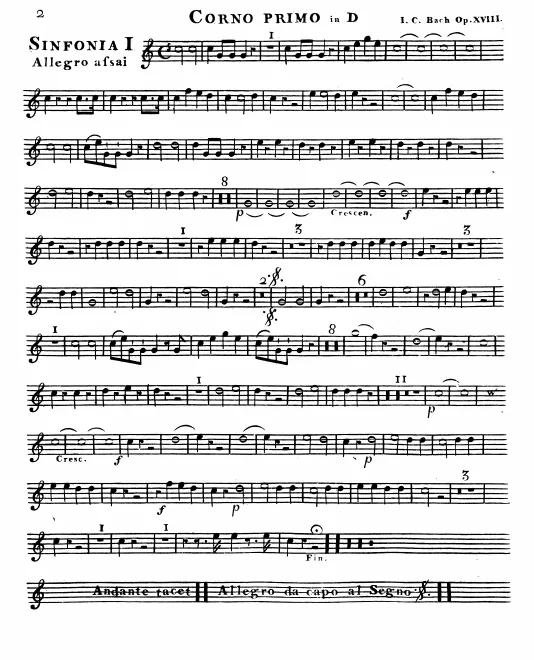 Horn 1, 2 (D)