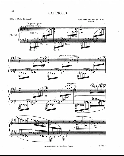 1. Capriccio in