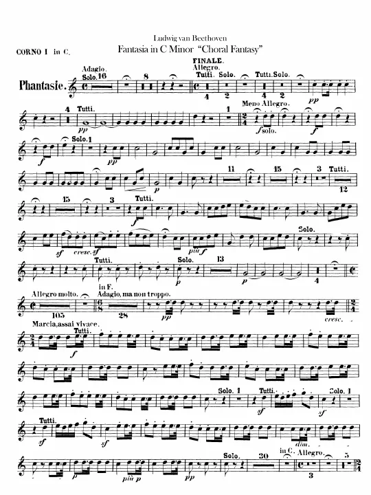 Horn 1, 2 (C)