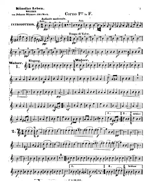 Horn 1 (in F)