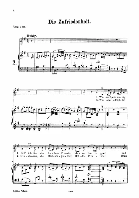 Complete Score (medium voice, )