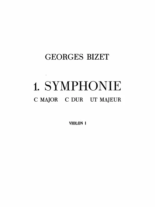 Violins I