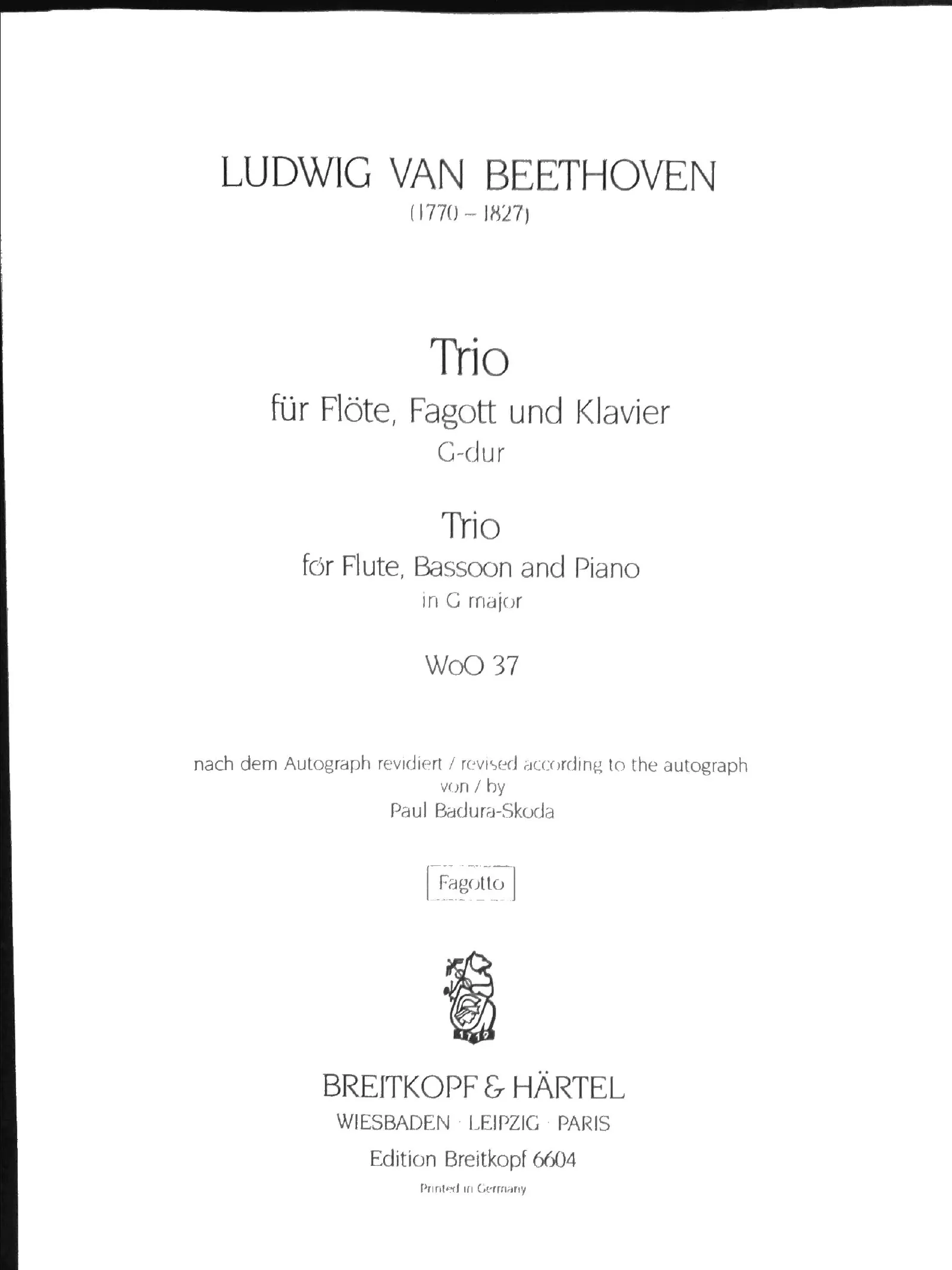 Bassoon Part