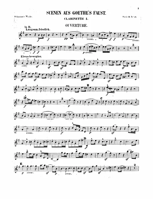 Clarinet 1, 2