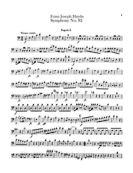 Bassoon 1, 2