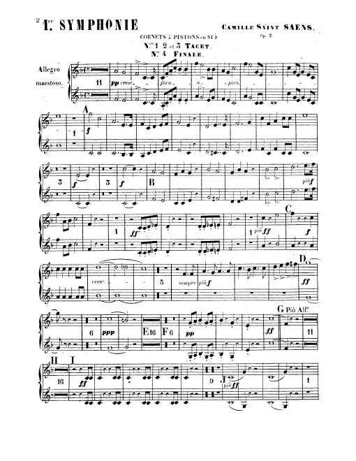 Cornets 1/2 (B)