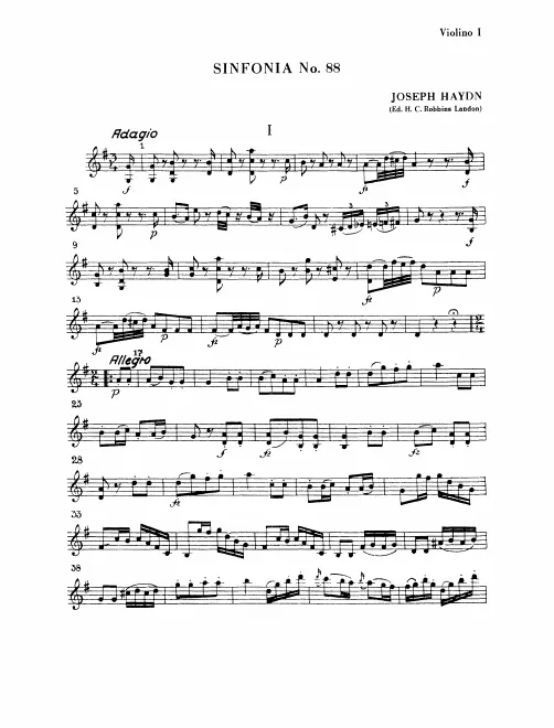 Violins I