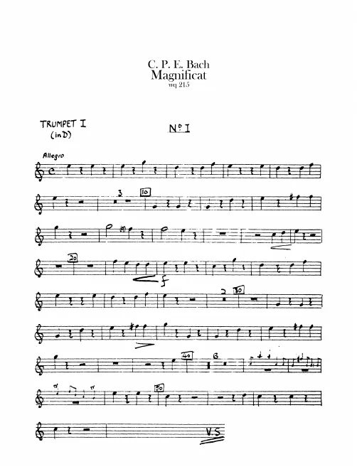 Trumpet 1, 2, 3 (D)