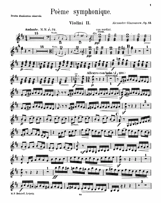 Violins II