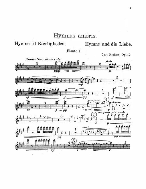 Flute 1, 2, 3/Piccolo